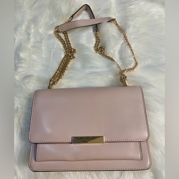kate spade Handbags - Michael Kors Jade Leather Light Pink Shoulder/Hand/Crossbody Bag